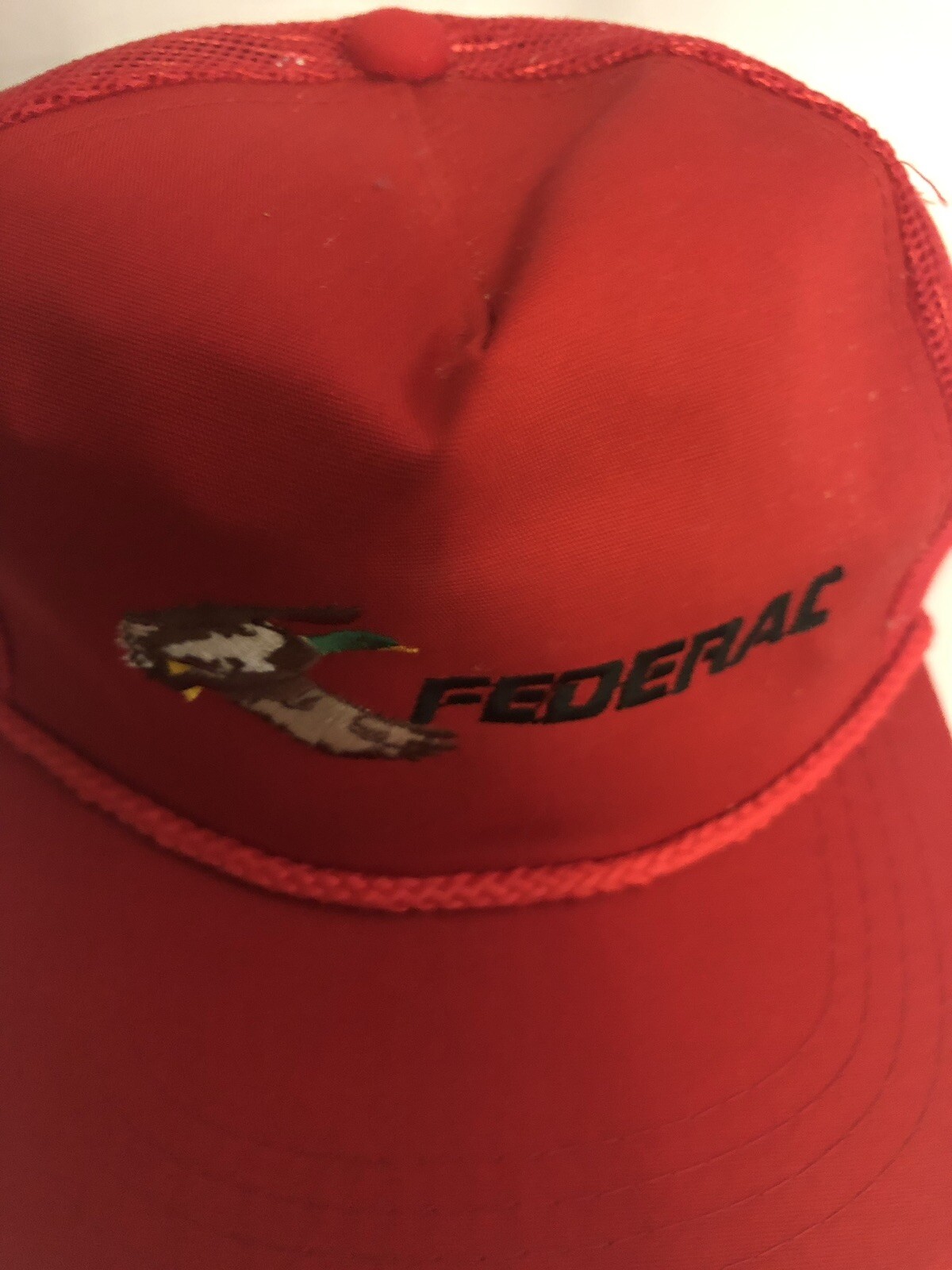 FEDERAC snapback Vtg Hunting Ammo
