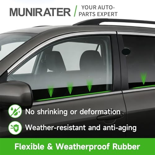 Outside Window Weatherstrip Moulding Trim Seal Belt Replacement for 2006-2008