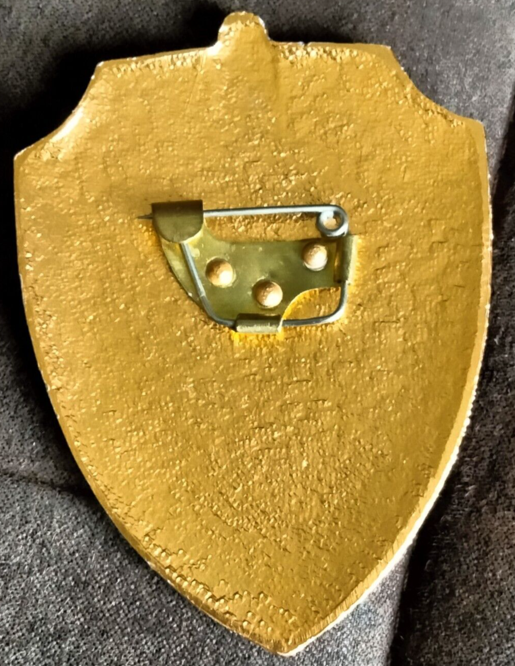 Original Russian Soviet Internal Forces Security Leader Large Badge Shield