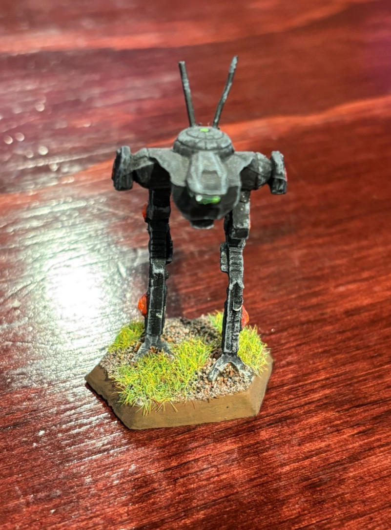 Battletech Painted Plastic Miniature "Cicada" Wolf's Dragoons Based