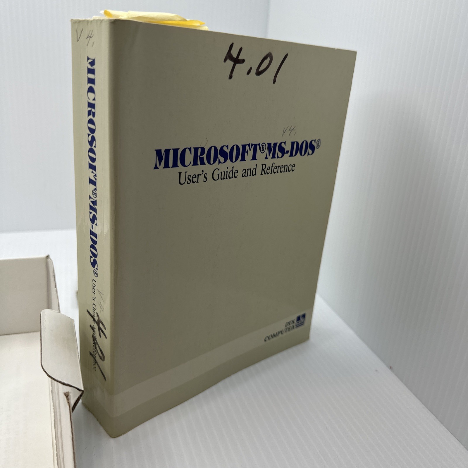 microsoft ms-dos dtk computer 4.01