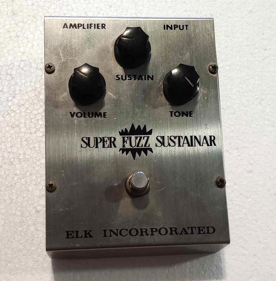 USED  Made in Japan Elk Super Fuzz Sustainar - Vintage Japanese Fuzz box