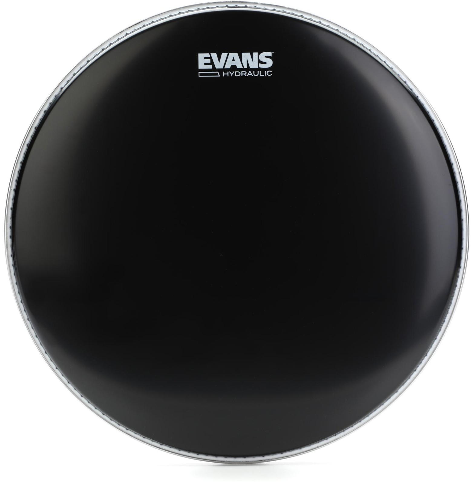 Evans Hydraulic Black Drumhead - 15 inches