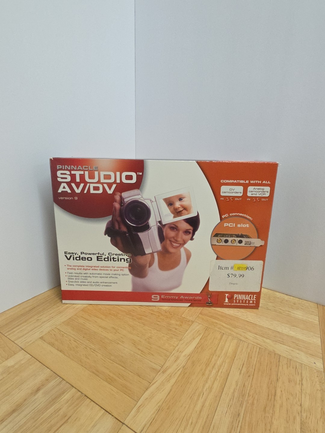​Pinnacle Studio AV/DV Version 9 - NEW Open Box - Video Capture Card & Software