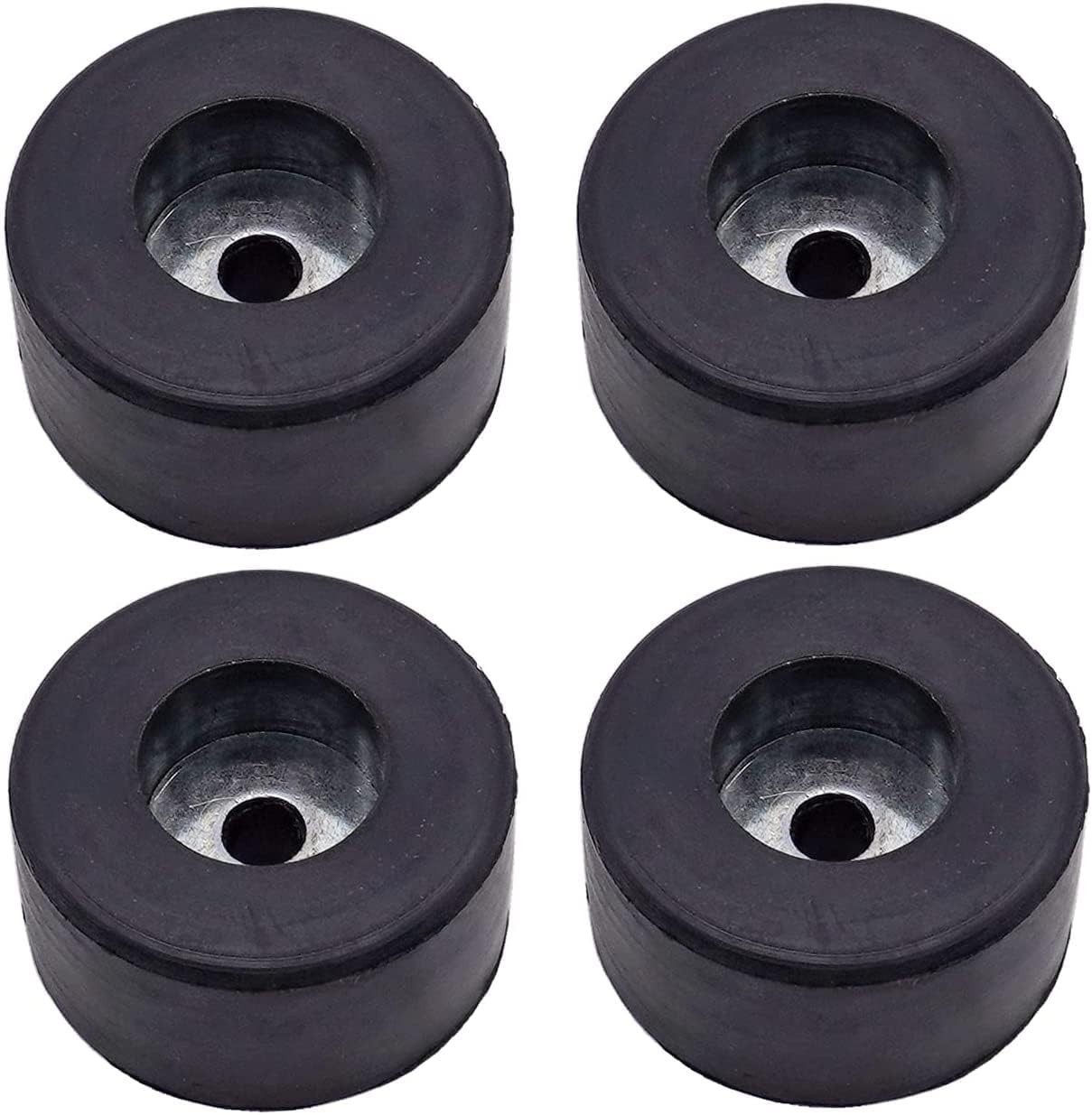 4 Pack Rubber Isolation Feet Pads Thick Rubber Washers, Round Rubber Bump Stops,