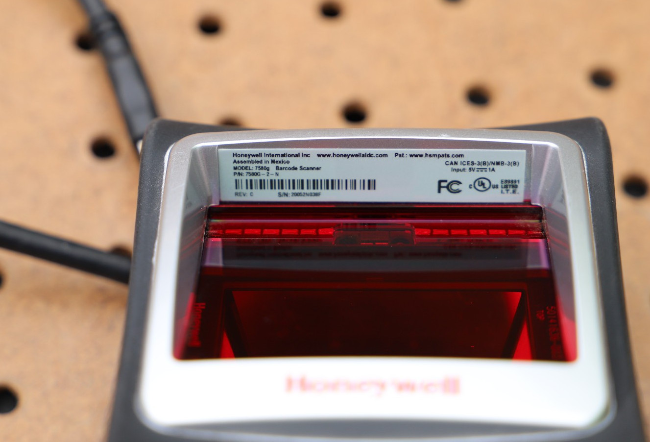 HONEYWELL 7580G -2-N DESKTOP BARCODE SCANNER READER