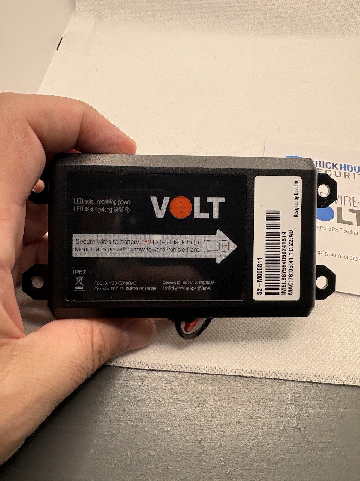 Hardwired GPS Tracker