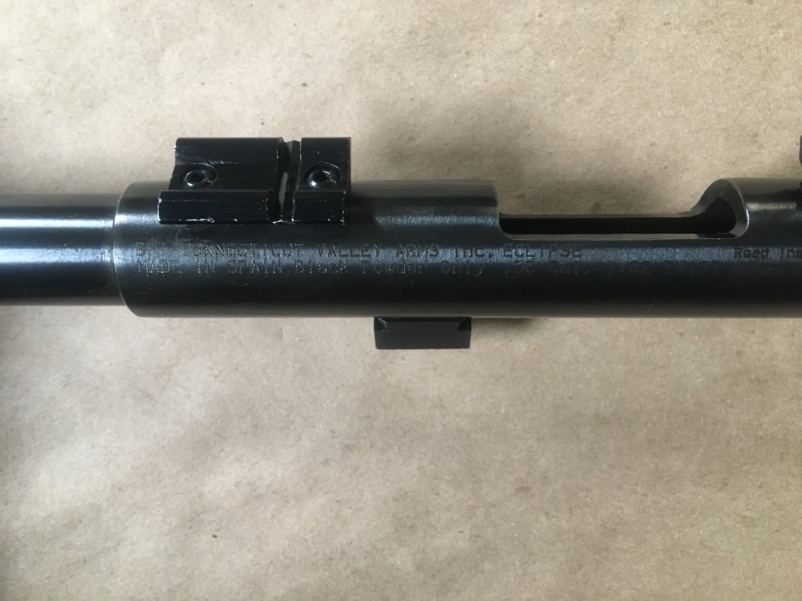 CVA Eclipse 50 Caliber Muzzleloader Inline Rifle Barrel W/ Breech Plug Nice Bore