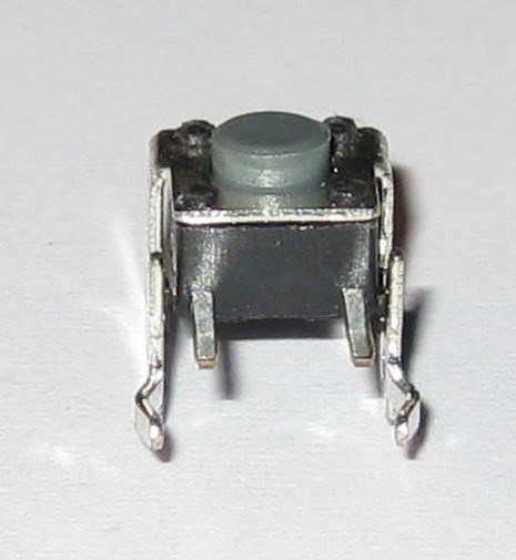 2 X Momentary Pushbutton Micro Switches - Right Angle PC Board Mount - Pacer