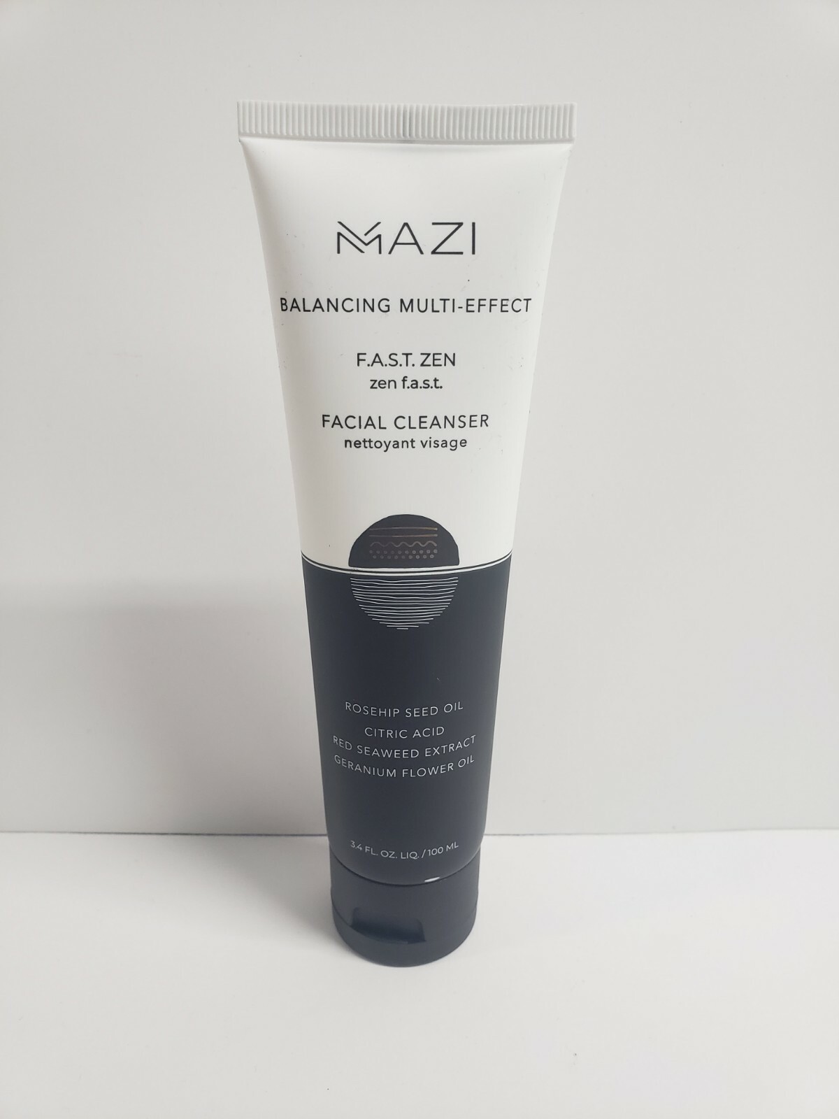 MAZI F.A.S.T. ZEN FACIAL CLEANSER●3.4 FL.OZ LIQ●NEW WITHOUT BOX.