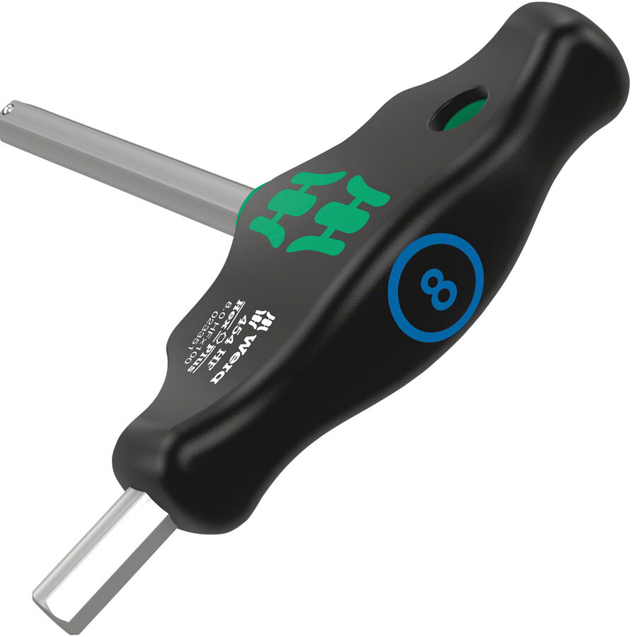 Wera 454 HF T-handle hexagon screwdriver Hex-Plus with holding function, 3 x