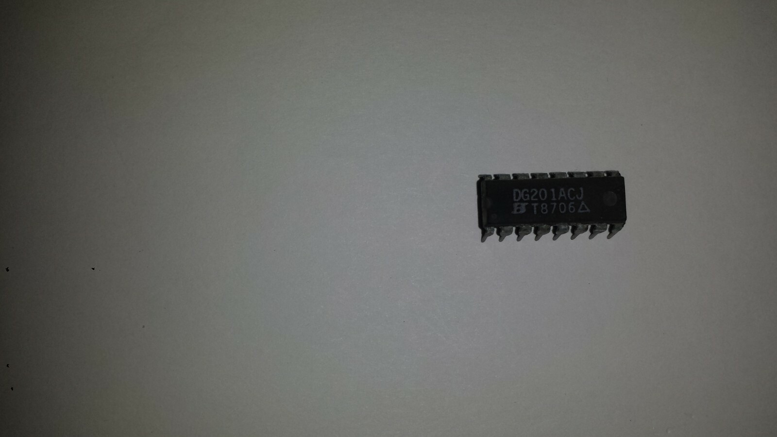 Siliconix DG201ACJ Quad SPST Analog Switch 16 Pin Ceramic DIP NOS