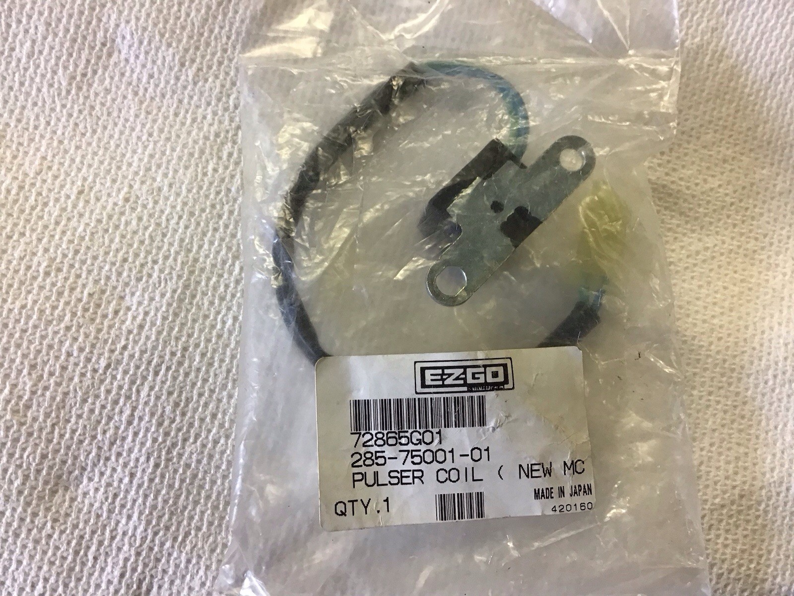 EZGO Pulser Coil Replacement Part number 72865 GO1