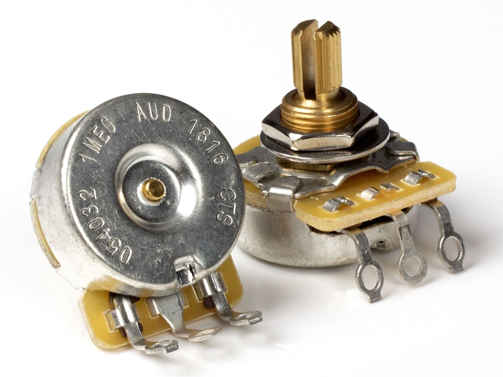 CTS Pot, 1M Audio, Split Shaft