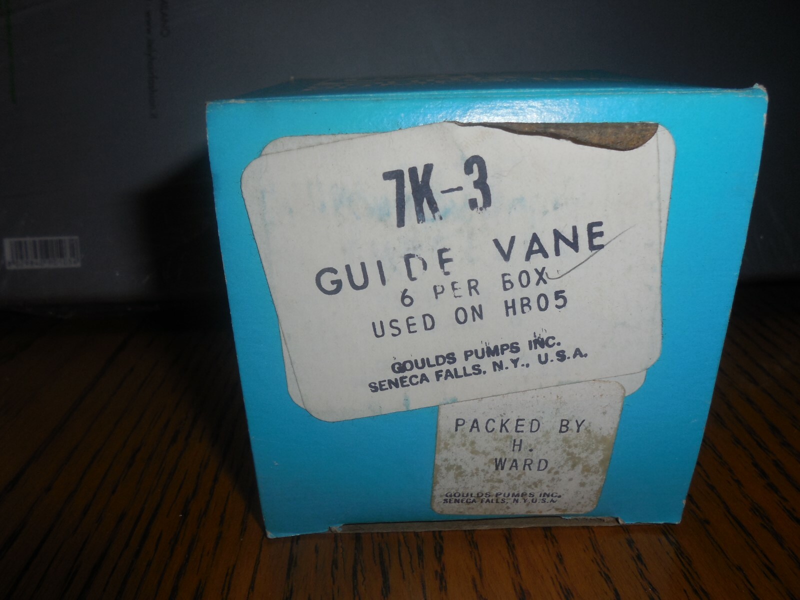 NEW GOULDS PUMPS 7K-3 GUIDE VANE -   6 PER BOX