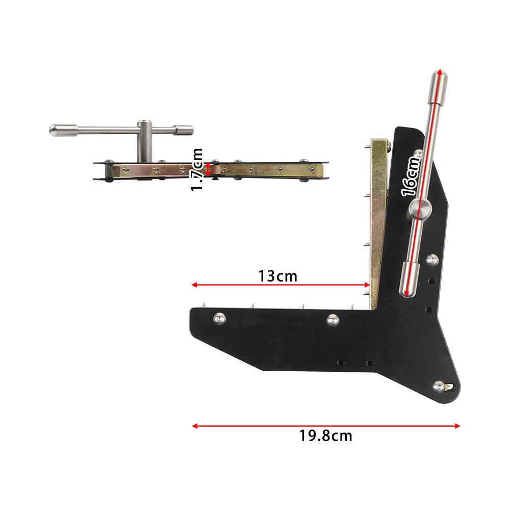 Miter Max Corner Clamp for Woodworking Window Casing