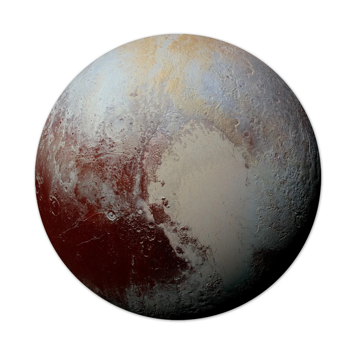 Pluto 8" Round Mousepad 1/8 Thick