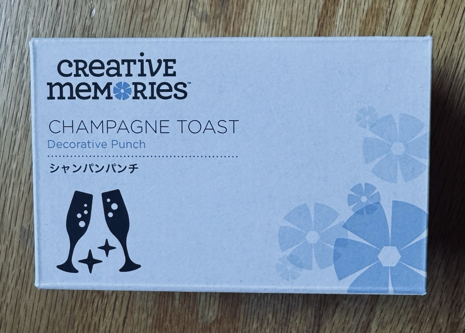 Creative Memories Champagne Toast Decorative Punch NIB New - LAST ONE