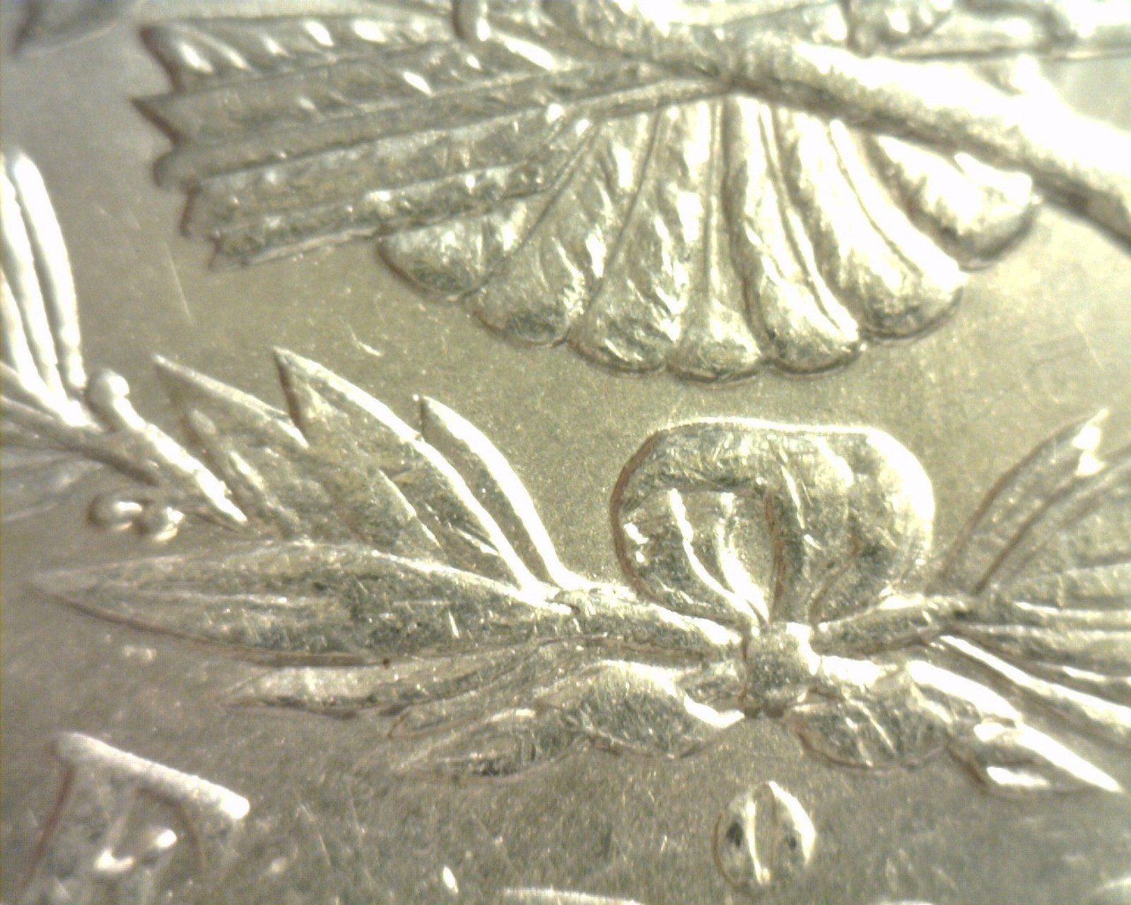 1883-O MORGAN DOLLAR CHOICE ABOUT UNCIRCULATED+ HOT 50 VAM 36A PARTIAL E REVERSE