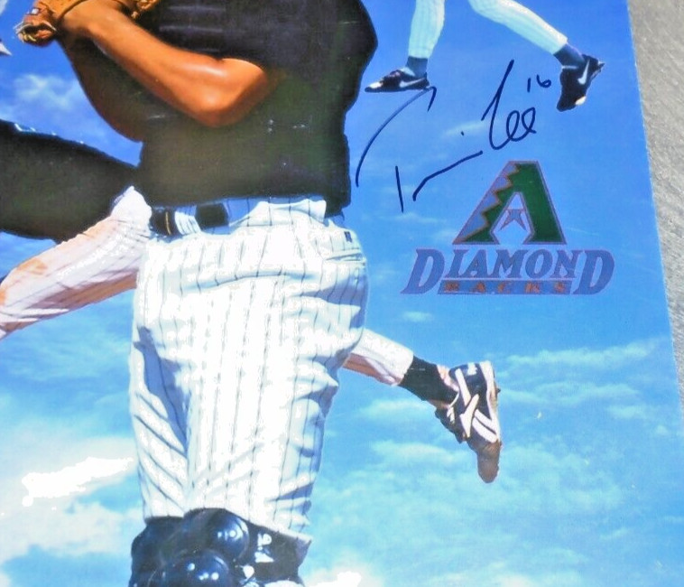 TRAVIS LEE SIGNED HD MAVERICKS PROGRAM MINOR LEAGUE BASEBALL AZ DIAMONDBACKS RAR
