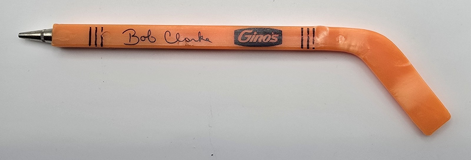 Gino's Hamburgers Bob Clarke Hockey Stick Mechanical Pencil Philadelphia Flyers