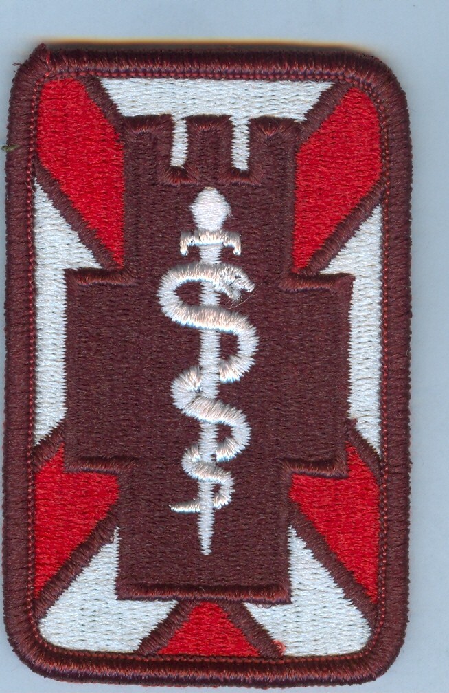 NEW ISSUE SSI:  5th MEDICAL BRIGADE - COLOR PATCH ..... MINT ..... X