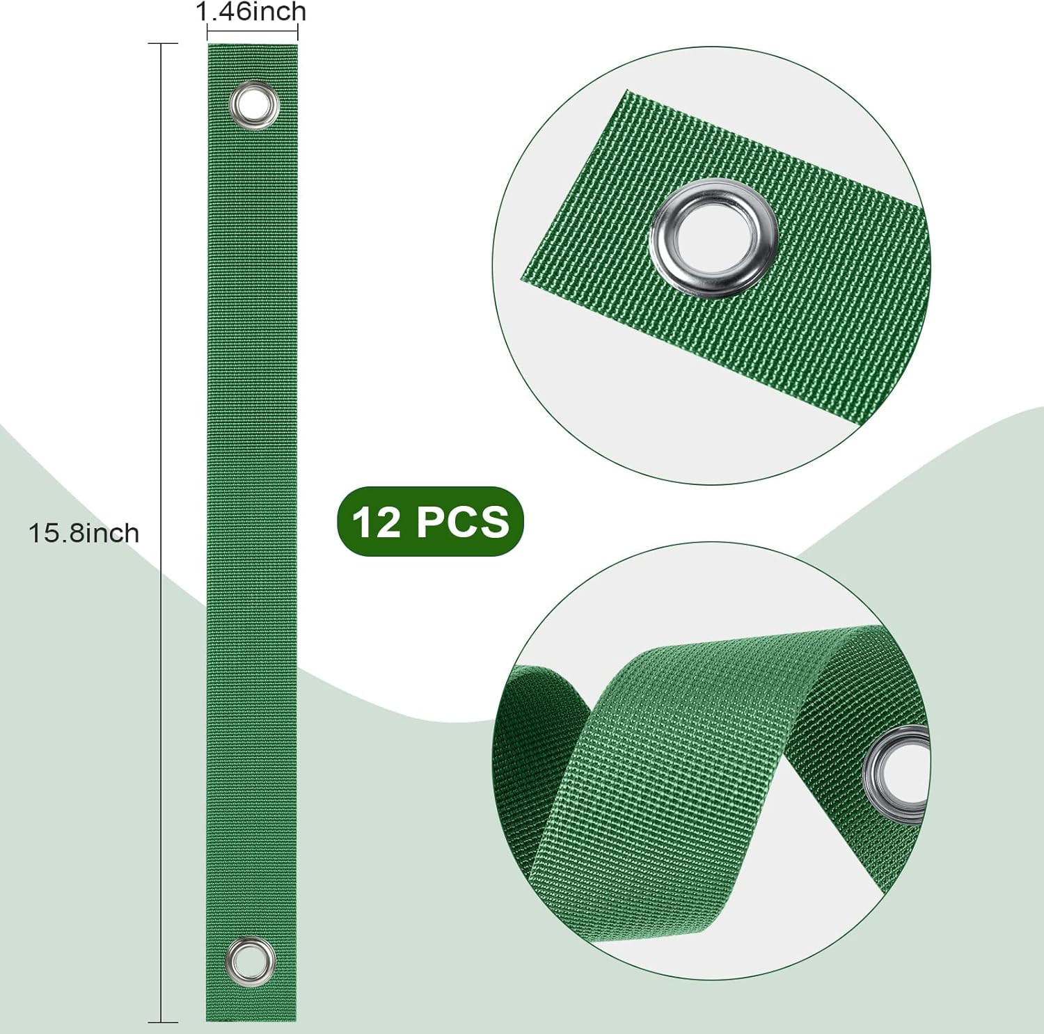 12 PCS Tree Straps for Staking, Tree Support Straps for Guying Staking