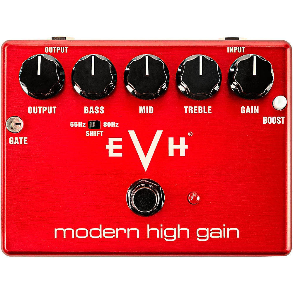 MXR EVH Modern High Gain Pedal - Red