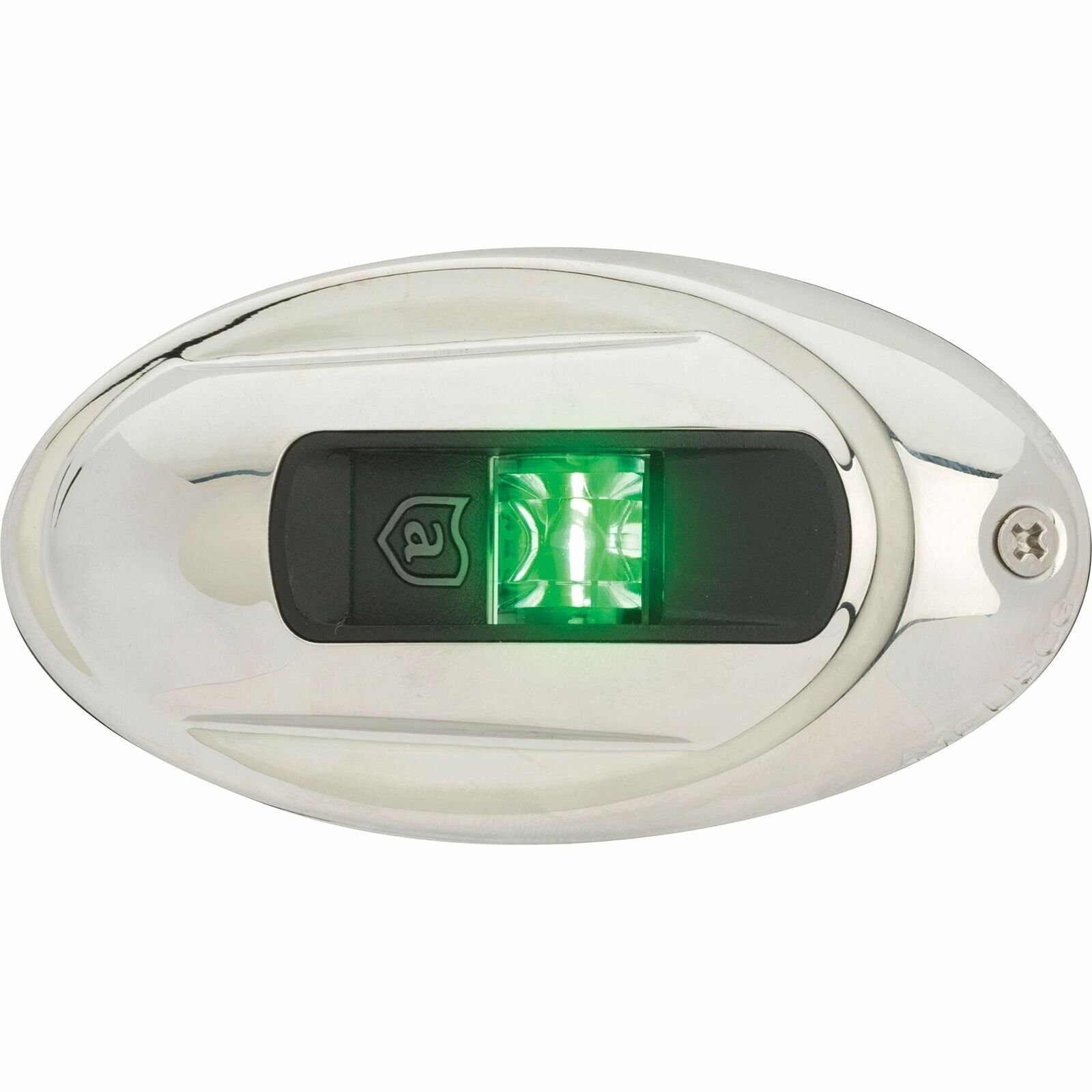 attwood Green One Size NV4012SSG-7 Sidelights Vertical-Starboard, Stainless