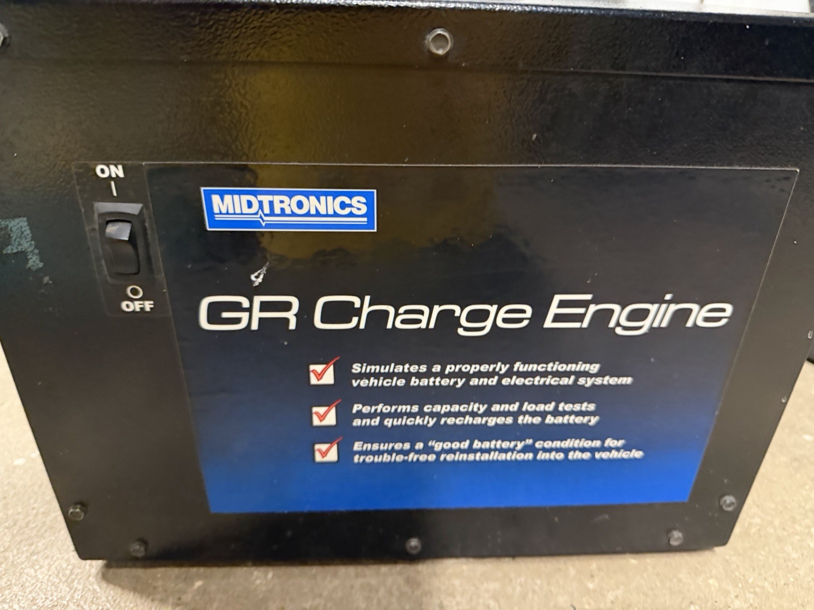 Midtronics GR8 GR-8B Charge Engine Tested Working!