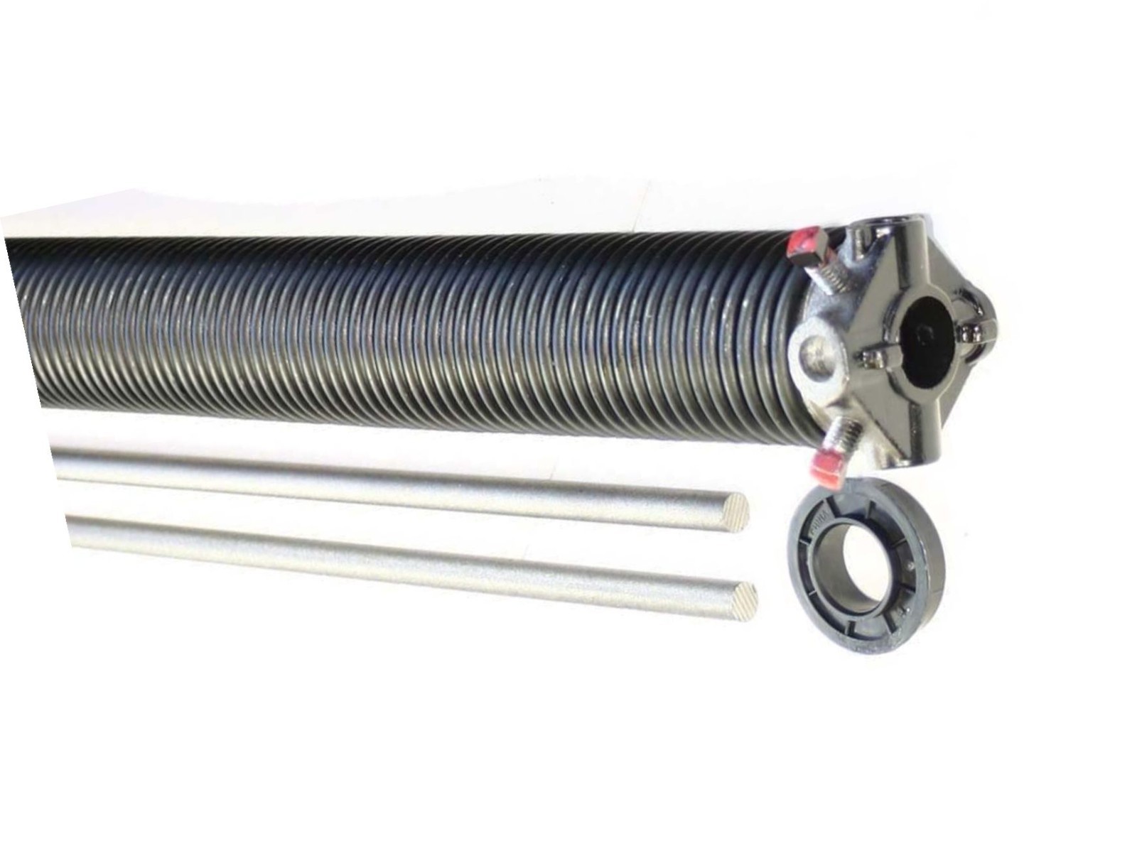 LEFT  Wind Garage Door Torsion Spring   .262 x 2" ID x Any Length Winding Bars