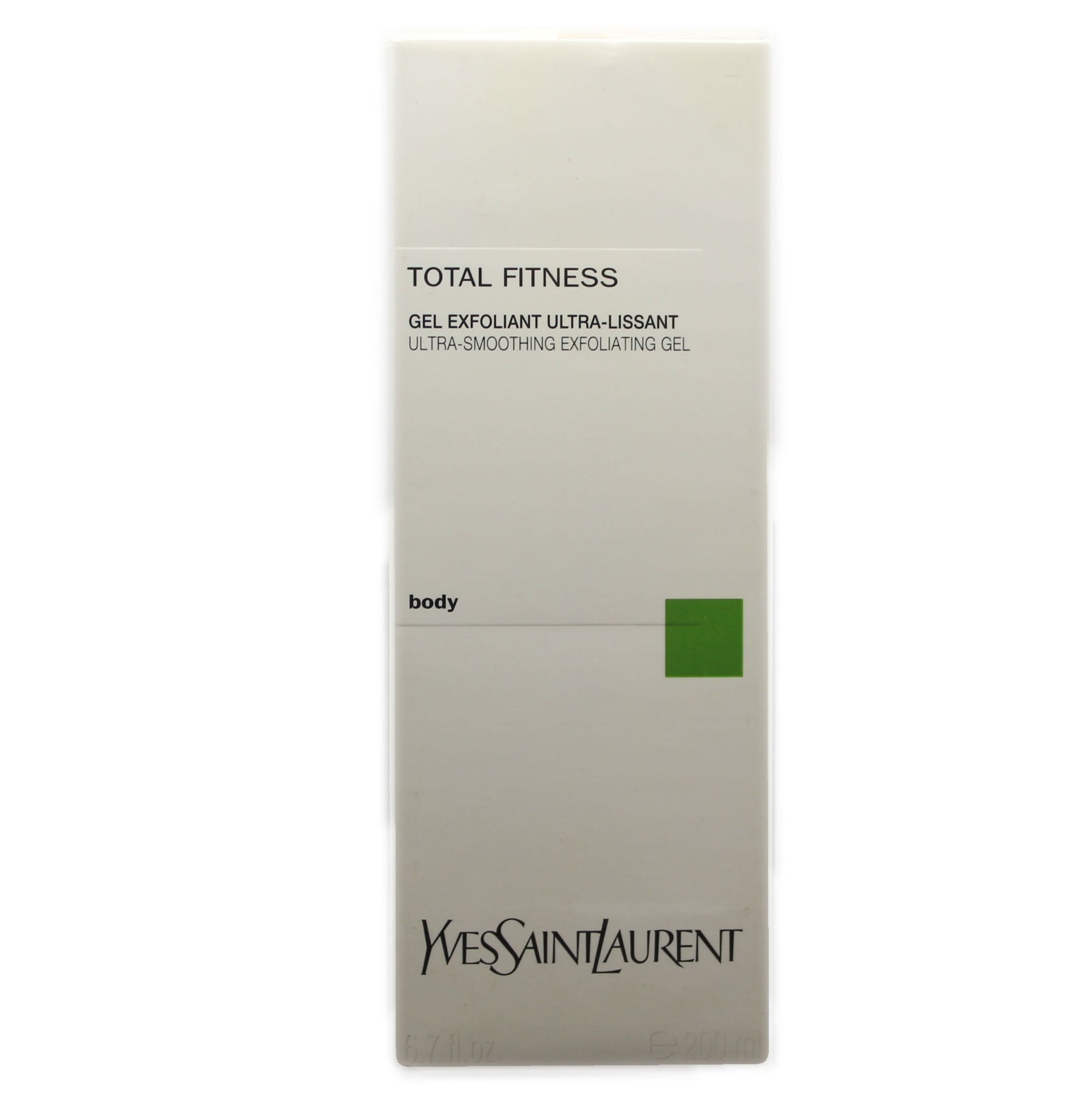 YSL TOTAL FITNESS ULTRA-SMOOTHING EXFOLIATING GEL BODY 200 ML/6.7 FL.OZ. NIB