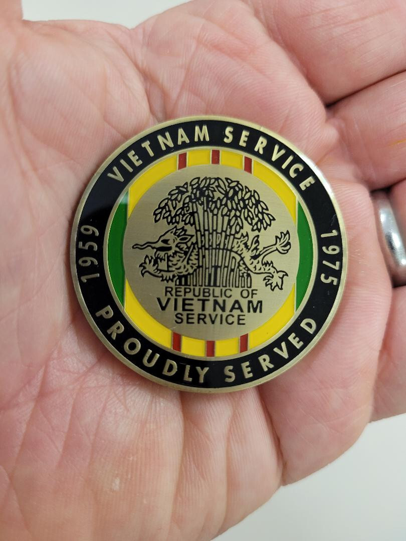 Phan Rang Vietnam Veteran Challenge Coin
