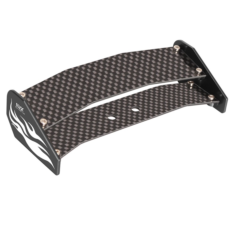 KYX Carbon Fiber Rear Wing Car Spoiler Upgrades for LOSI 1/16 Mini-B Buggy