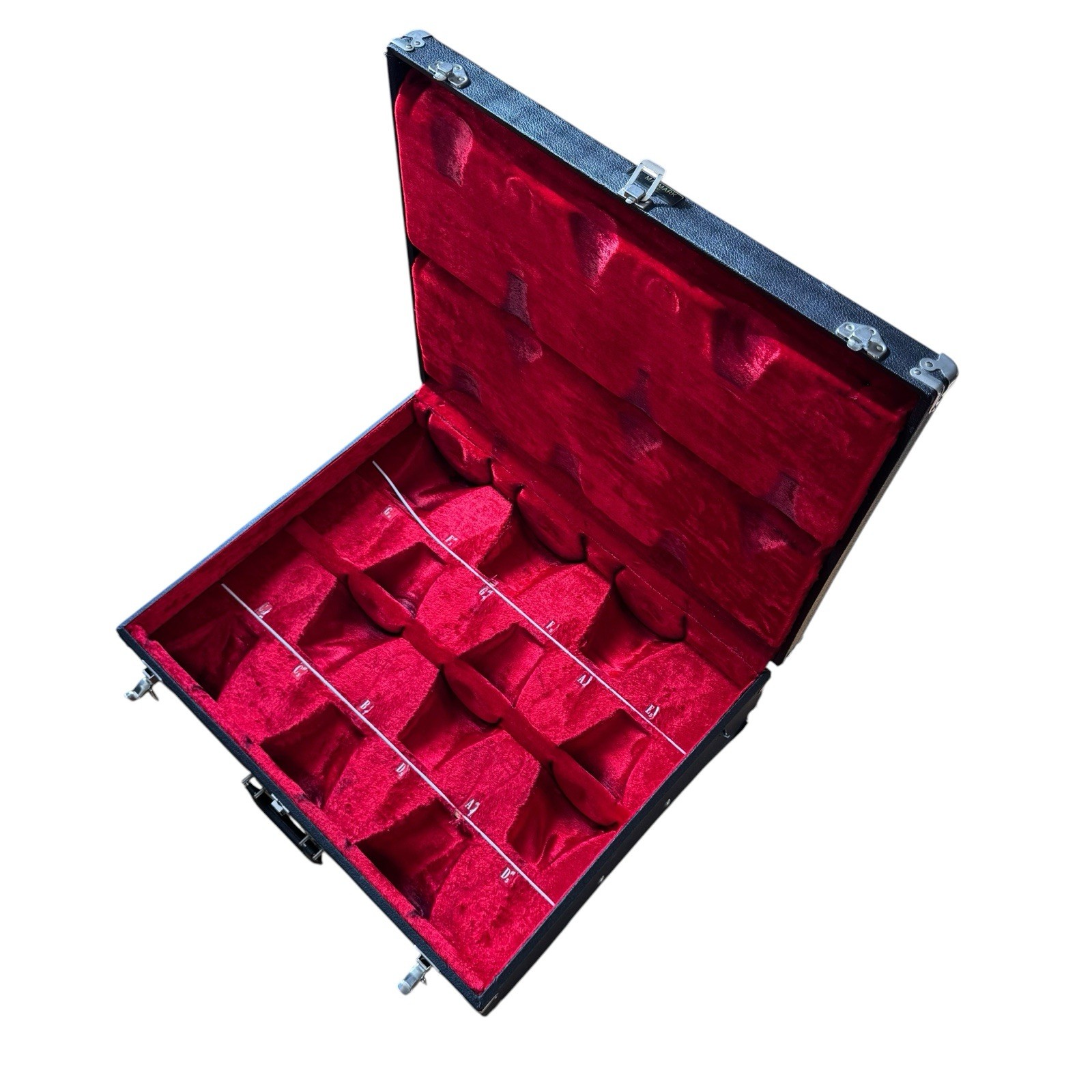 Malmark Handbells Empty Case 12 Bells - G4 F#5 G#4 F5 A4 E5 C5 C#5 B4 D5 A#4 D#5