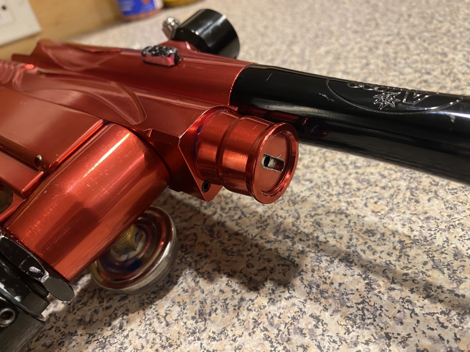 B2k ICD Bushmaster Gloss Red Working Condition