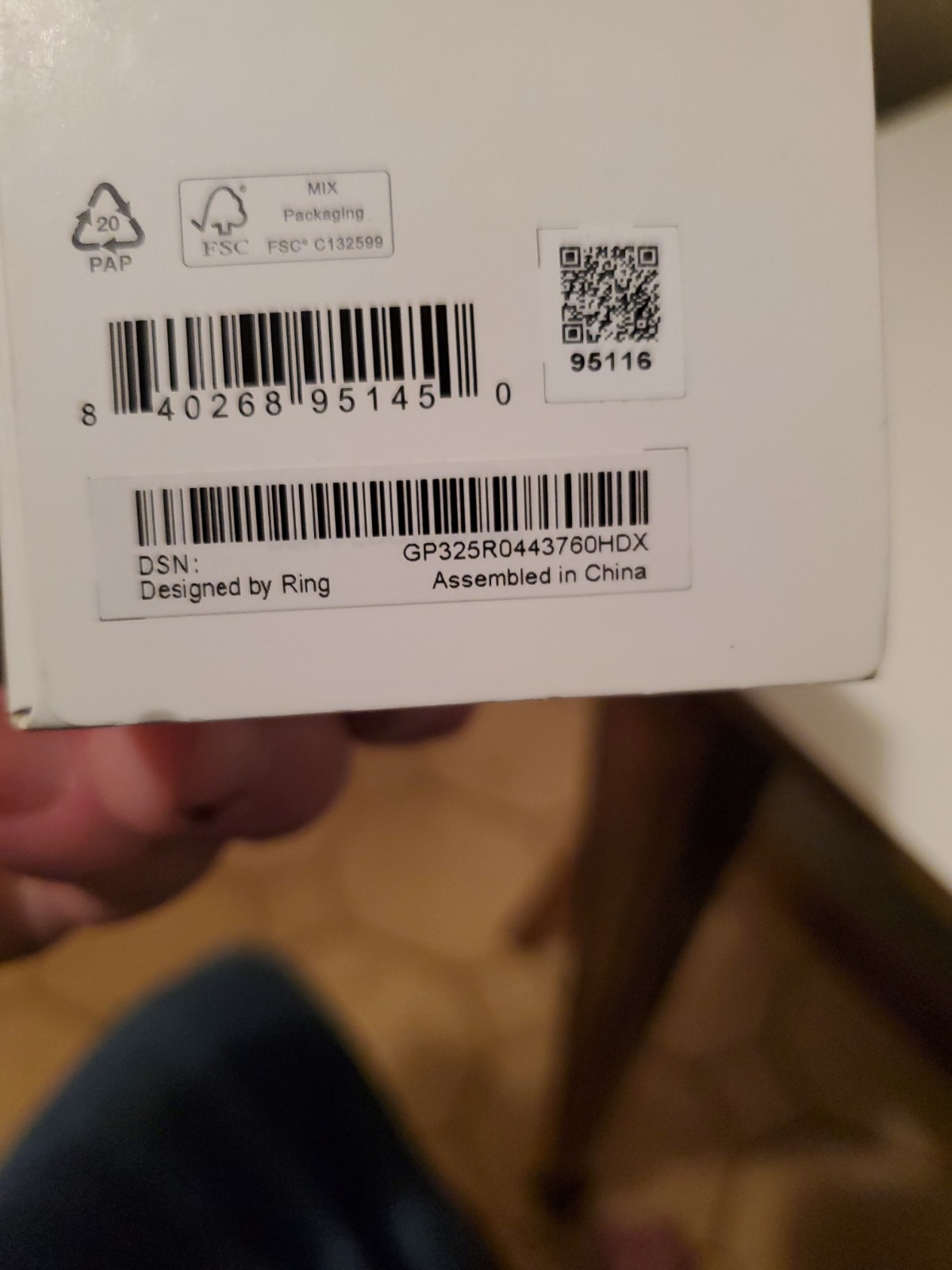 Ring Chime Plug in Chime for Ring Devices White
