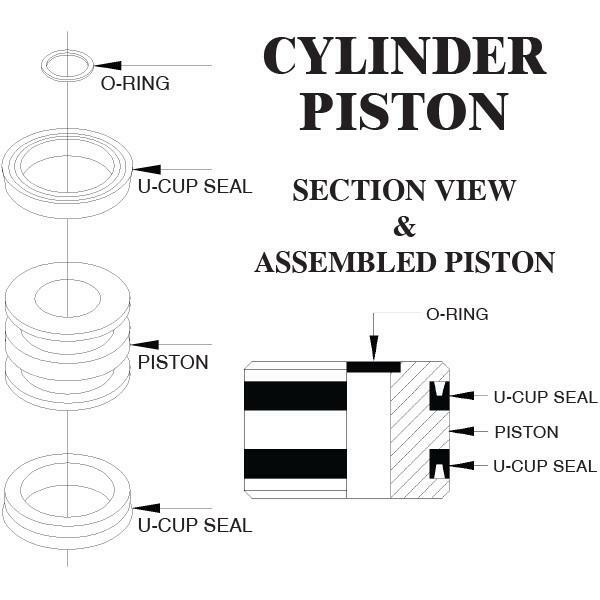 OEM Koyker Loader 2.5" Piston Kit - Part# K663318
