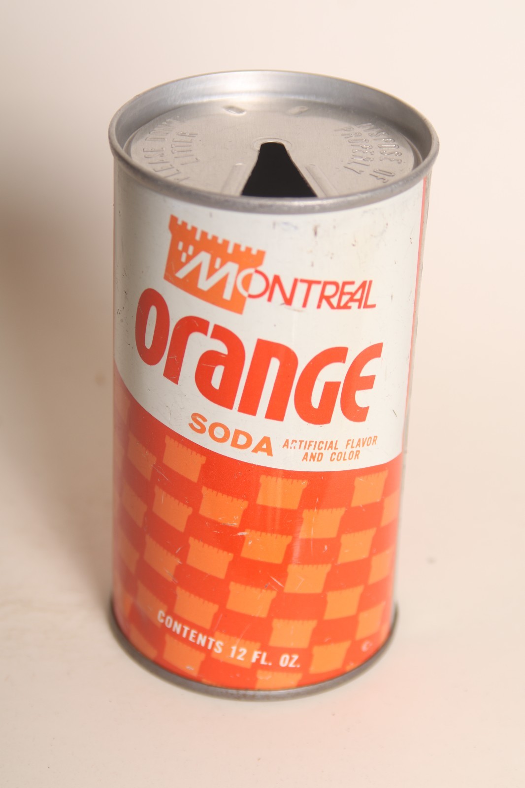 Montreal Orange soda can - 12oz