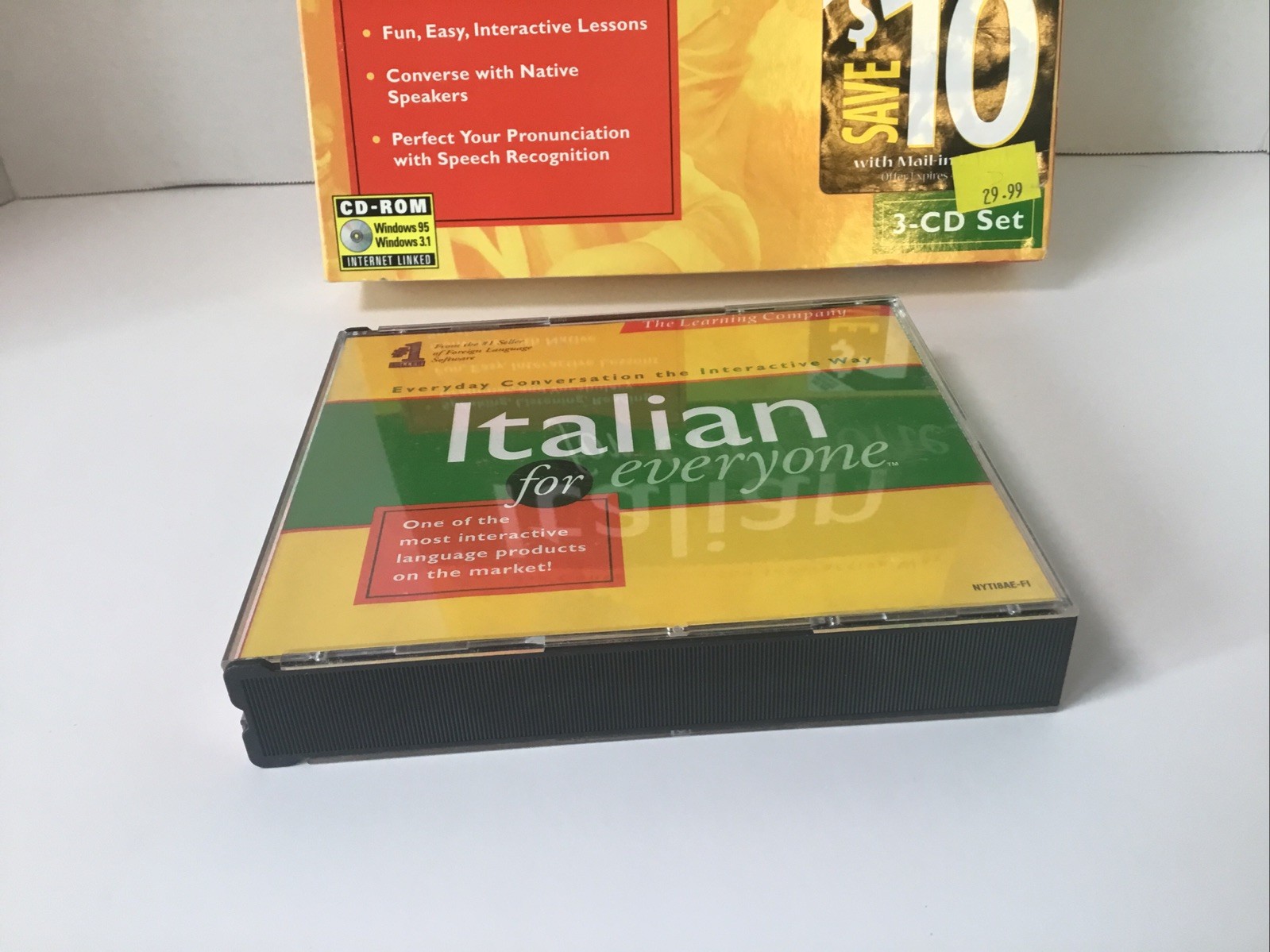 VTG Windows 95 Italian For Every One CD-ROM .