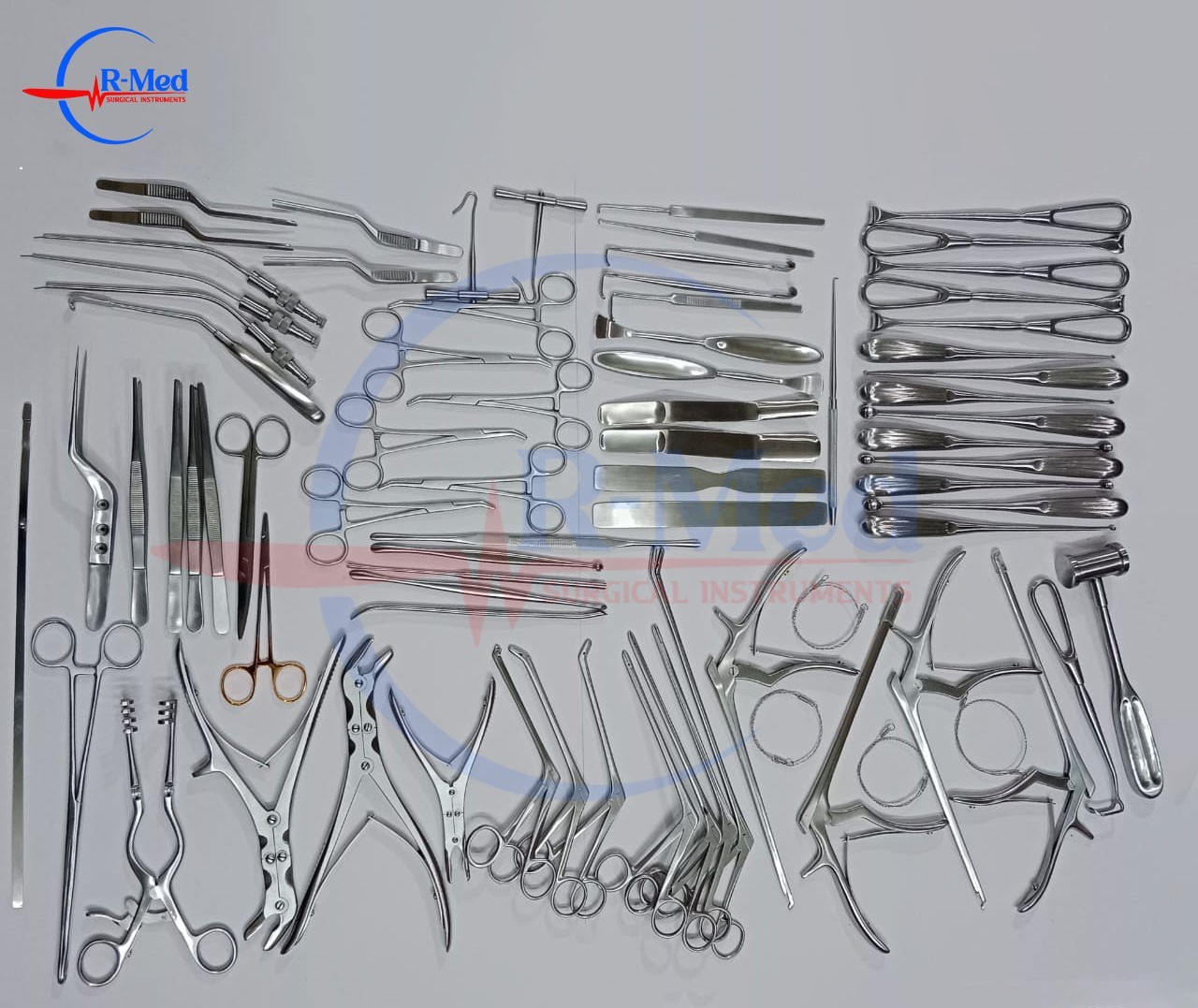 Basic Craniotomy & Laminectomy Surgical Orthopedic Spinal Instruments 78 Pcs Set