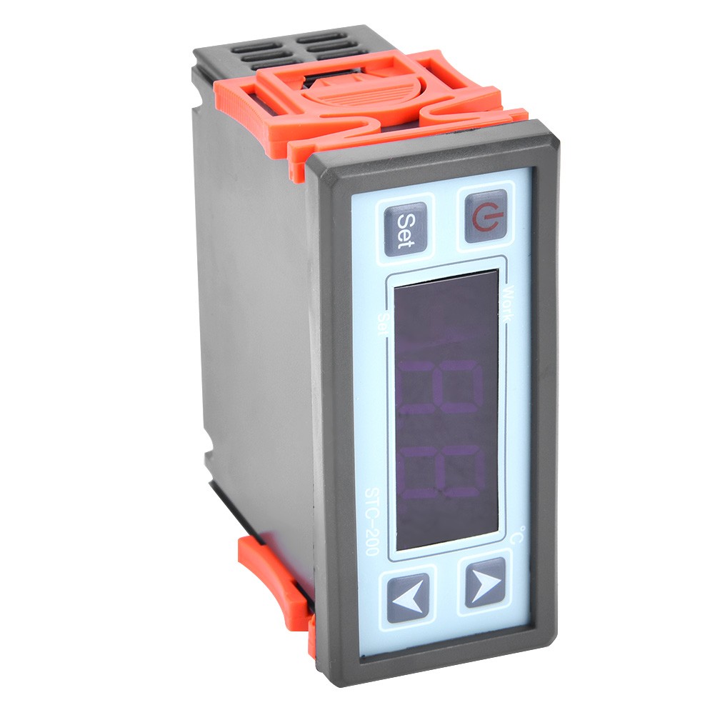 STC‑200 Digital Microcomputer Thermostat Temperature Controller With Refrige