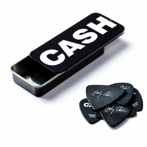 Johnny Cash Guitar Picks - Heavy - Licensed Dunlop or Display or Ornament