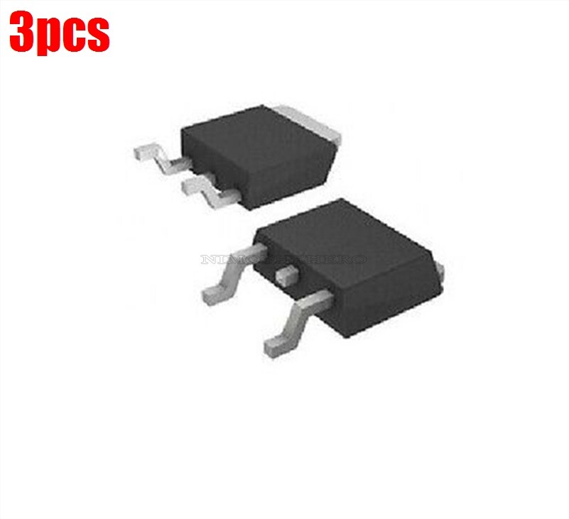 3Pcs Powertrench-R Mosfet TO-252 FDD6637 35Vp-Channel New Ic ly