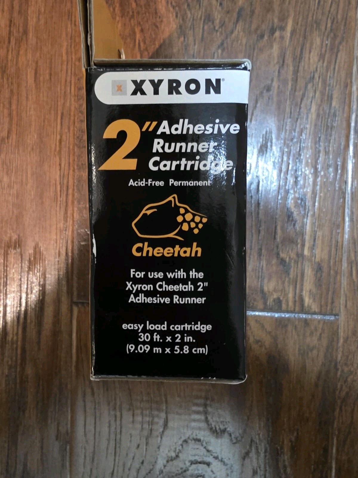 Xyron Cheetah Replacement 2 Adhesive Runner Cartridge Roll On Permanent