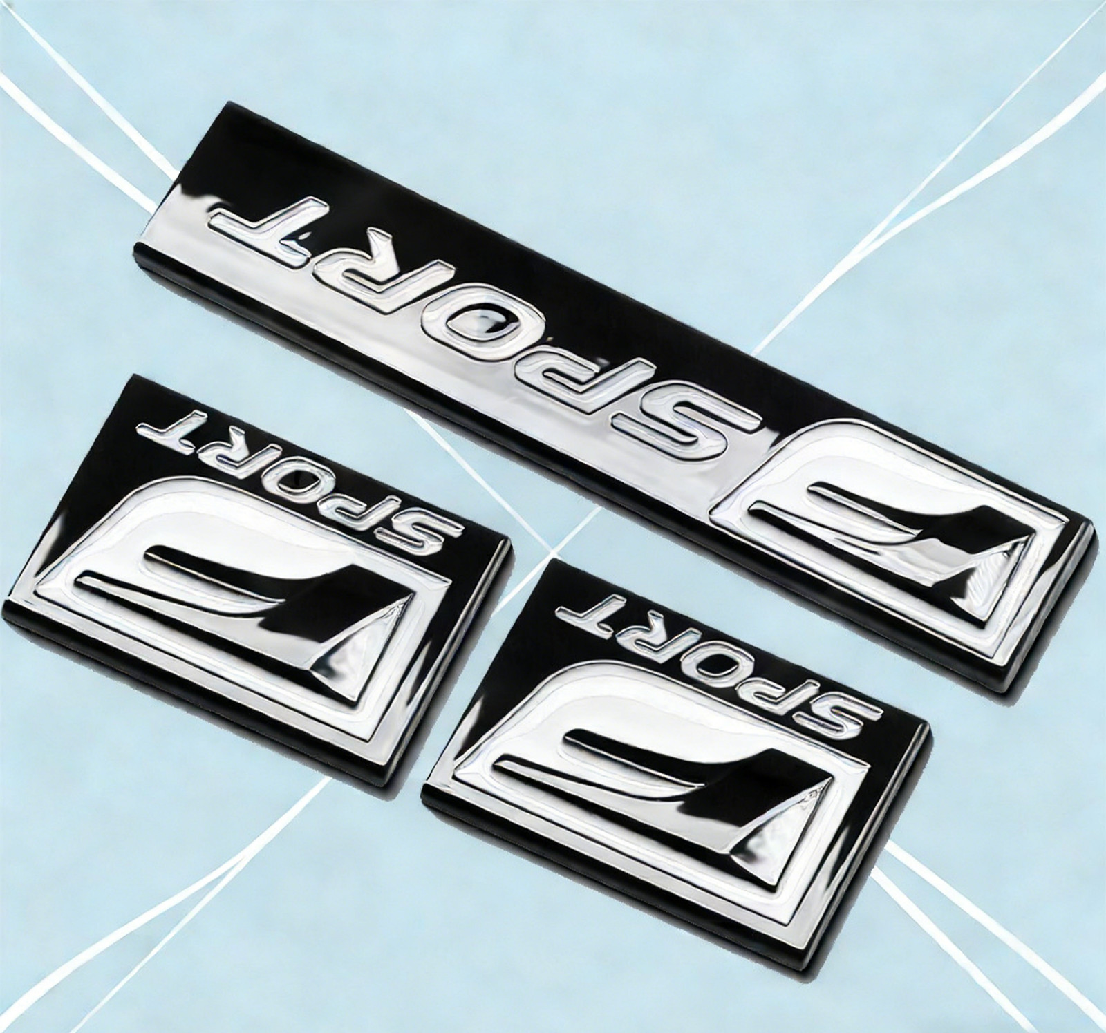 ✅3X F-Sport Emblem Fender Rear Side Badge For IS-F GS F RC IS250 350 GX460 Black