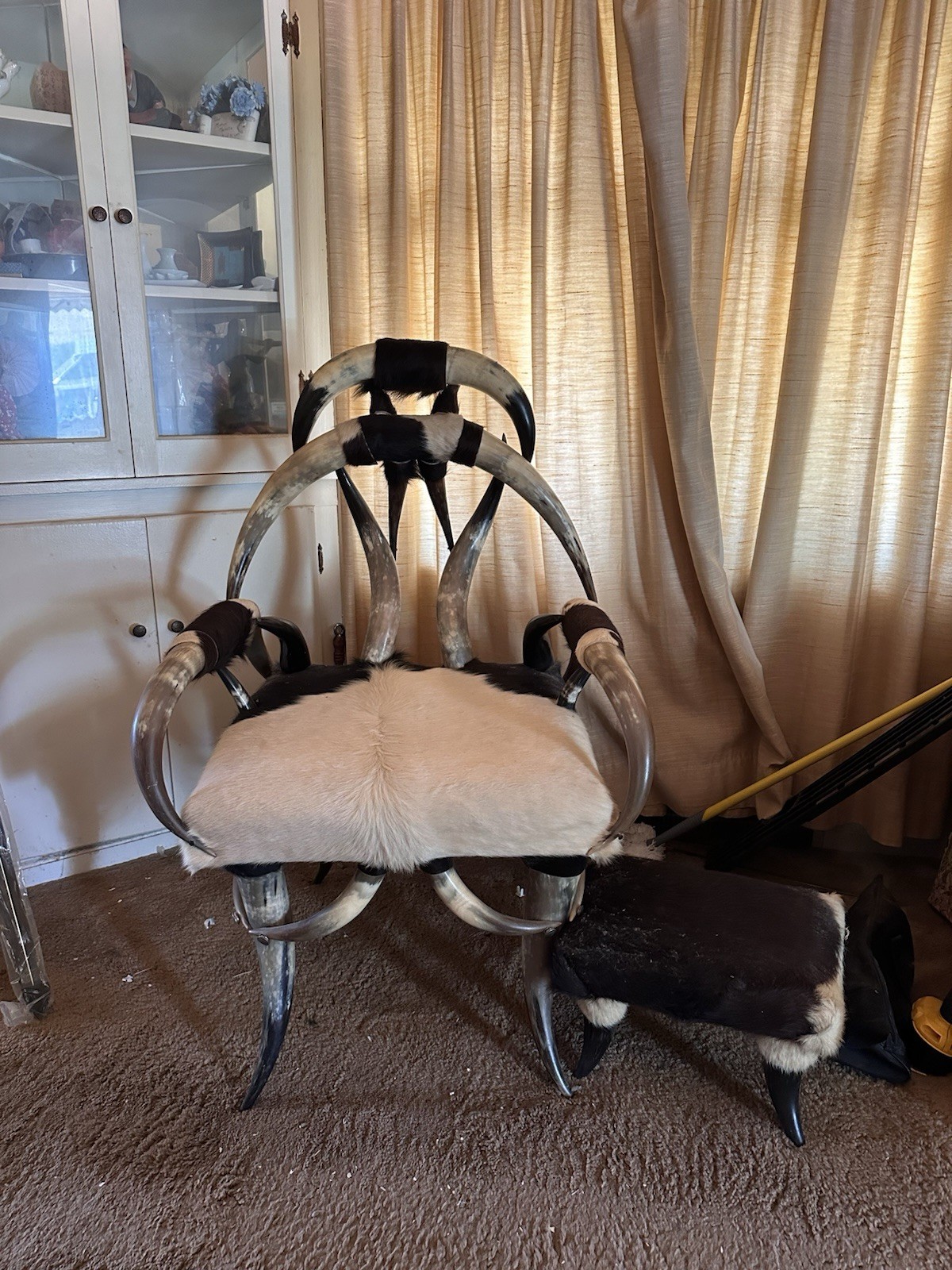 Texas Longhorn 2 Piece Chair Set