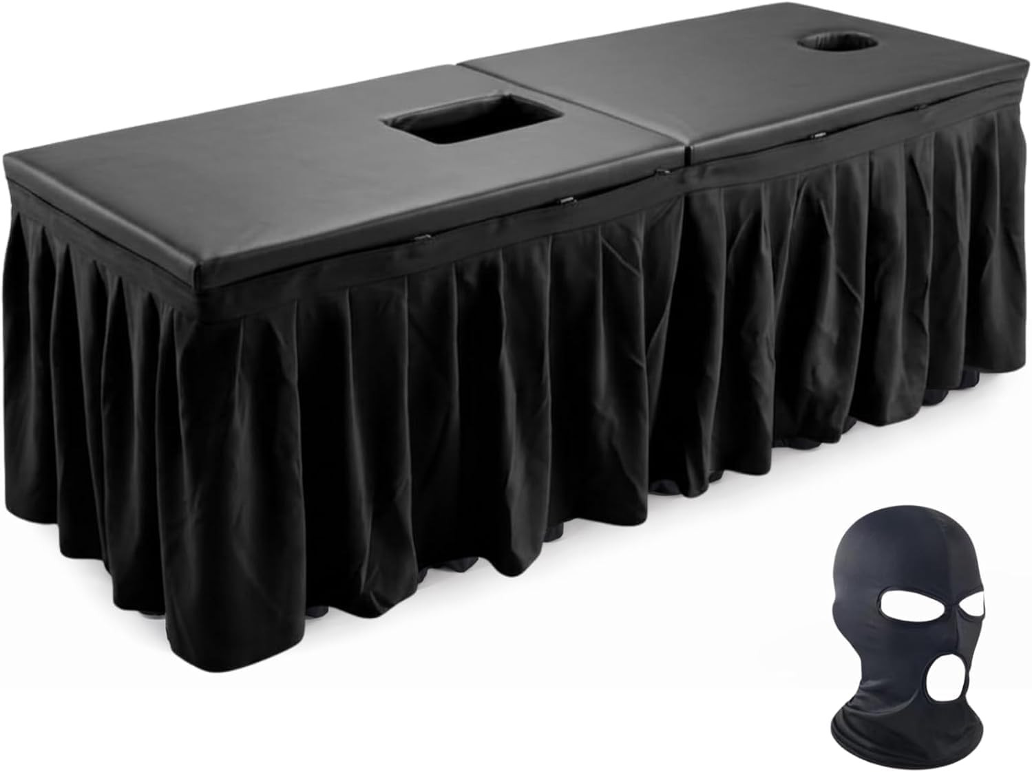 The MILKER: Midnight Edition | Bold Milking Massage Table with Dual Openings