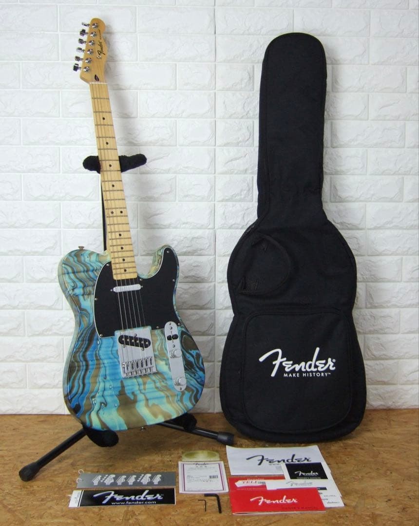Fender Mexico Telecaster Blue Swirl