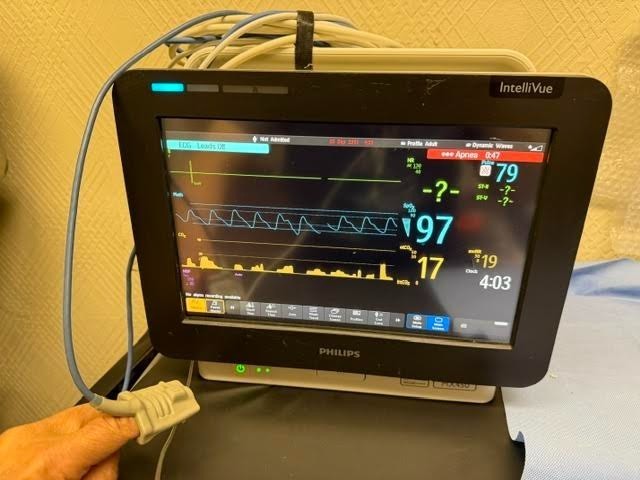 Philips Intellivue MX450 Monitor With CO2, SPO2, NIBP And EKG